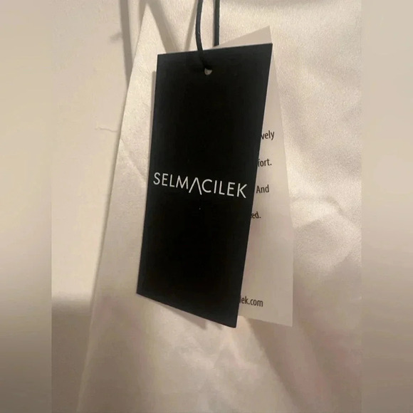 Revolve Selma Cilek One Sleeve Ecru Mini Dress Sz XS - Picture 6 of 7